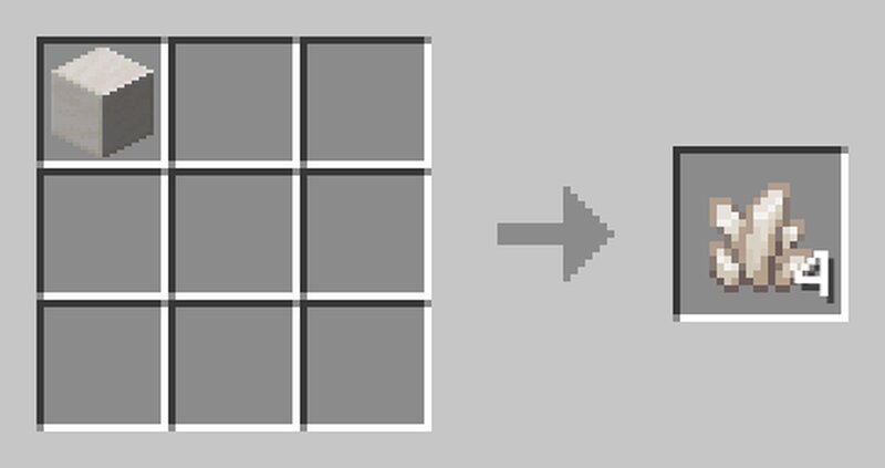 Block of Quartz to Quartz preview