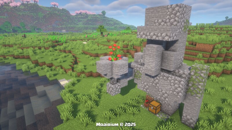 Moai Golem Statue (1.20 - 1.21.11) preview