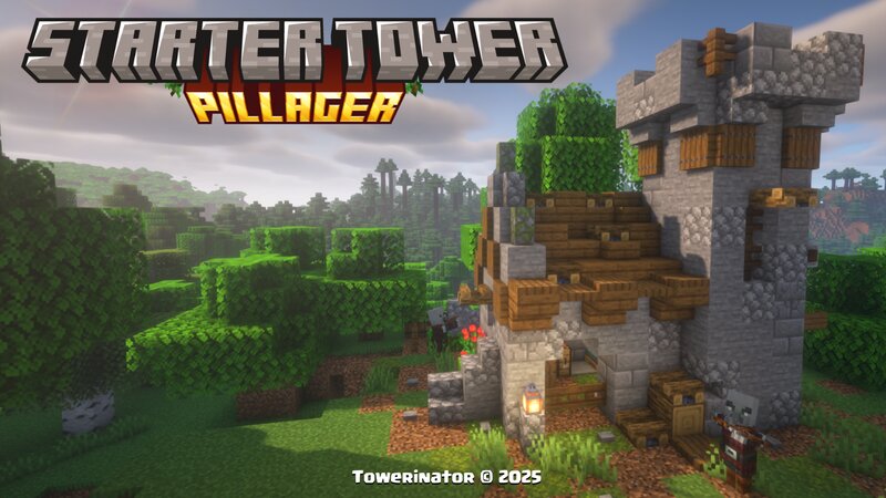 Starter Pillager Tower 🪨(1.20 - 1.21.11) preview