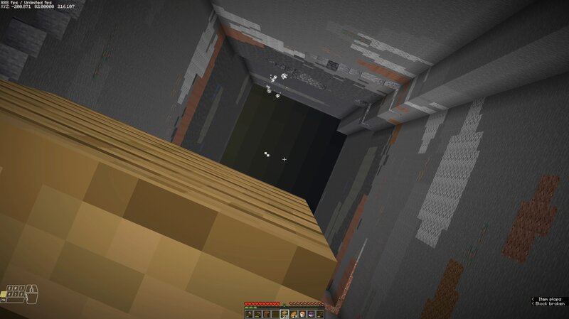 Minecraft but the game hates you preview