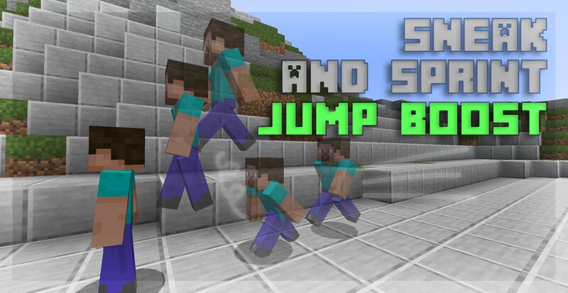 Sneak and Sprint Jump Boost preview