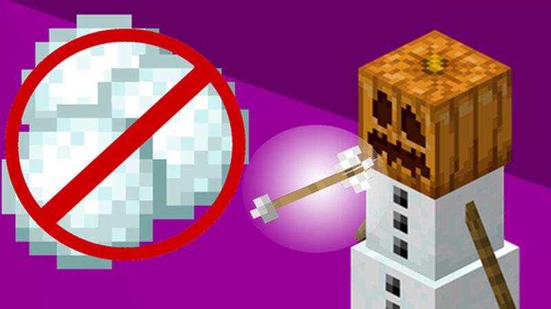 Snow golem with Arrows preview