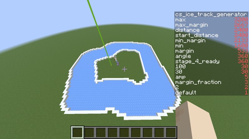 Ice track generator preview