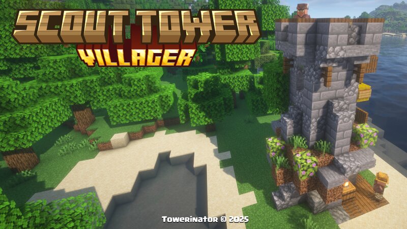 Scout Villager Tower 🪵(1.20 - 1.21.11) preview
