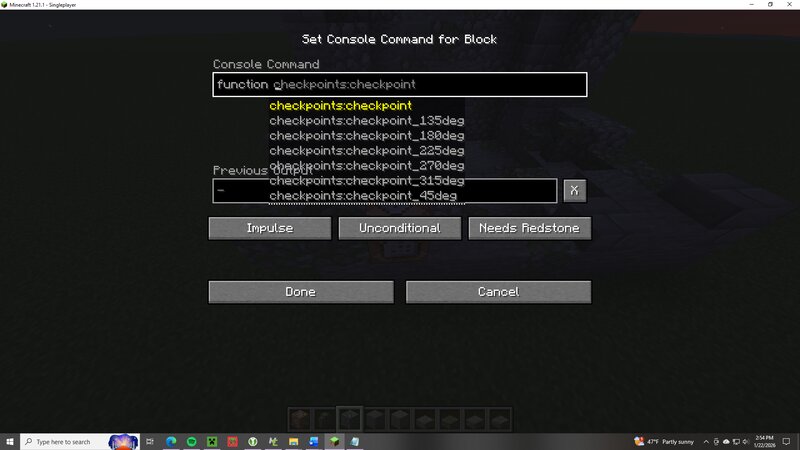 Checkpoints Datapack (1.21.1) preview