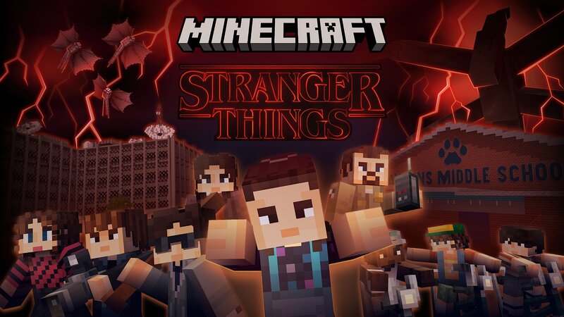 Stranger Minecraft - Stranger Things Datapack preview