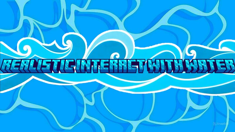 Realistic Interact with Water (RI2W) preview