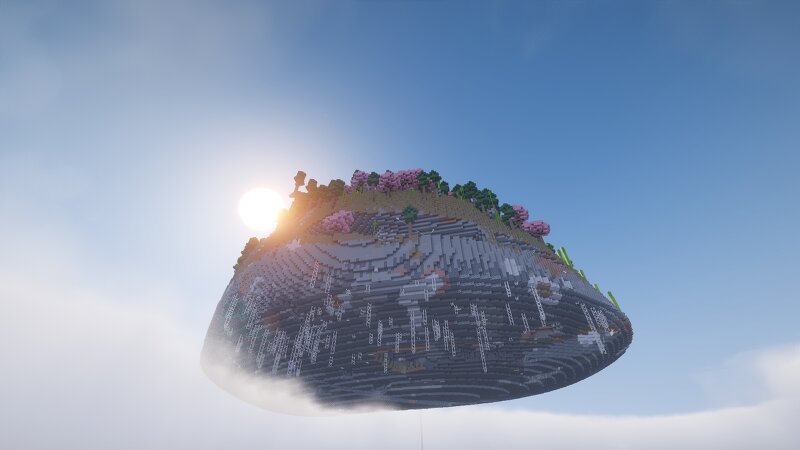 Sparse islands in the sky - kotisaaret - without mods preview