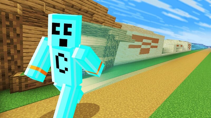 Minecraft But Walking Spawns Custom Structures preview