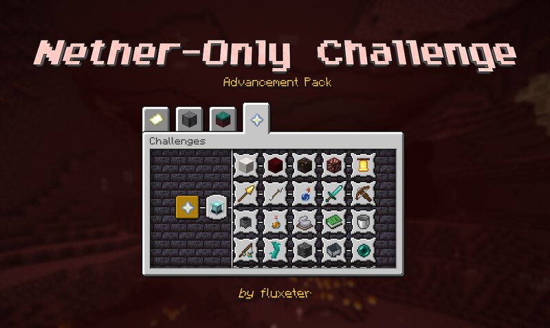 Nether-Only Advancements preview