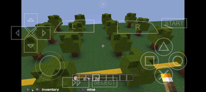 New city demo for Minecraft PSP v4.4 and 4.6 preview