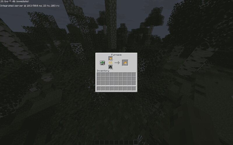 Instant smelting furnace preview