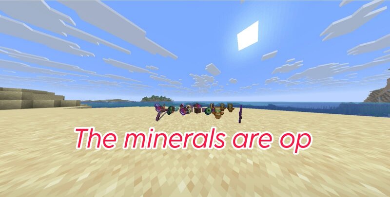 Minecraft pero los minerales estan op preview