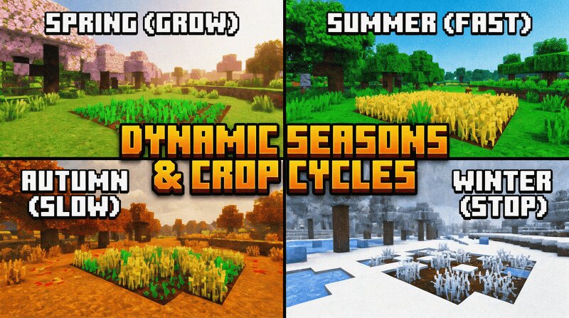 Dynamics seasons and crop cycle preview
