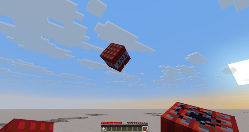 Cursed throwable TNT using quaternions preview
