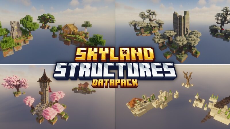Skyland Structures (Datapack - Java Edition) preview