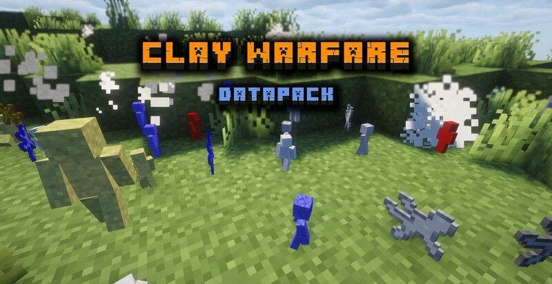 Clay Warfare - Clay Soldiers Datapack Reimagining | 1.21.9 - 26.3 preview
