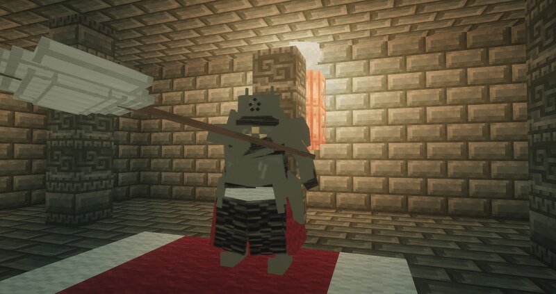 Iron Knuckle from Zelda Ocarina of Time (No resource pack required) preview