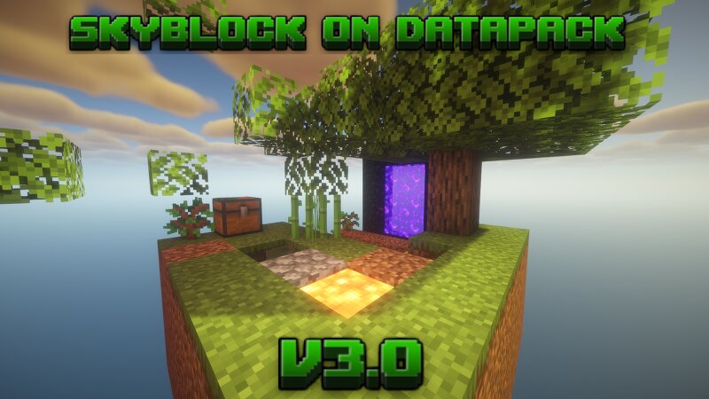 SkyBlock on DataPack v3.0 preview