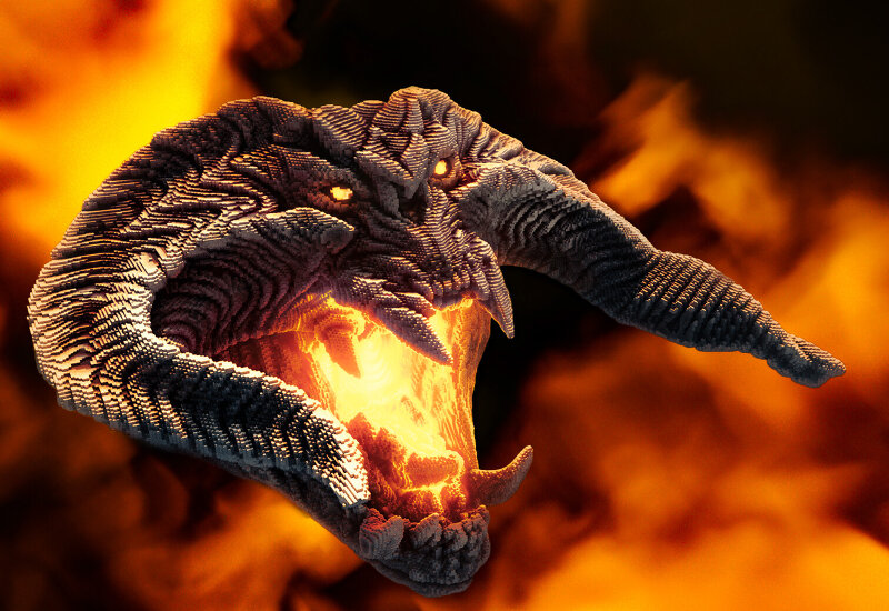 The Balrog - Lords of the rings Minecraft preview