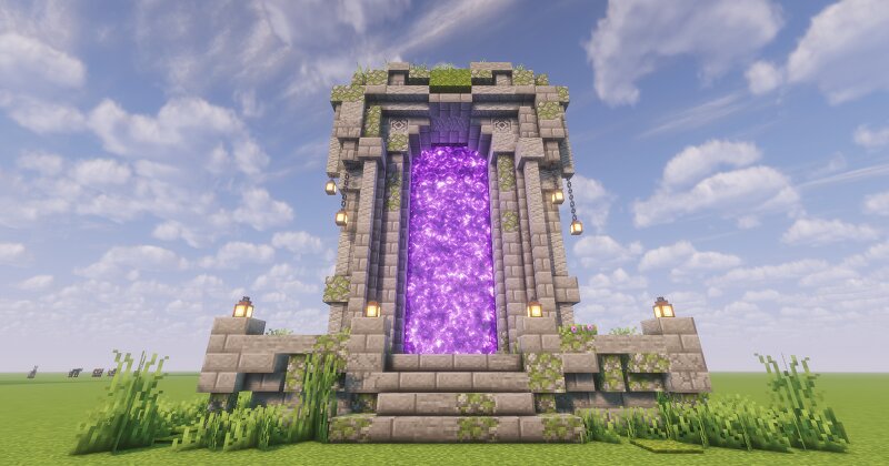 Nether portal preview