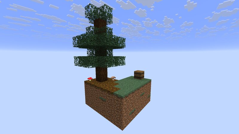 Spruce Skyblock preview
