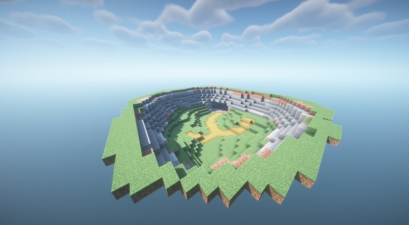 Small Crater Server Lobby/Spawn (without Jump 'n' Run) preview