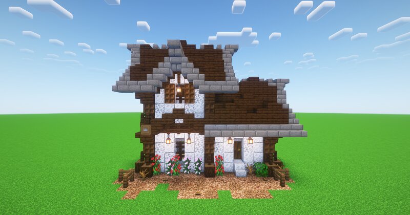Minecraft Dark Oak Homestead preview