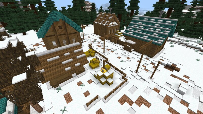 The Minecraft Bedrock map, Rzhev. preview