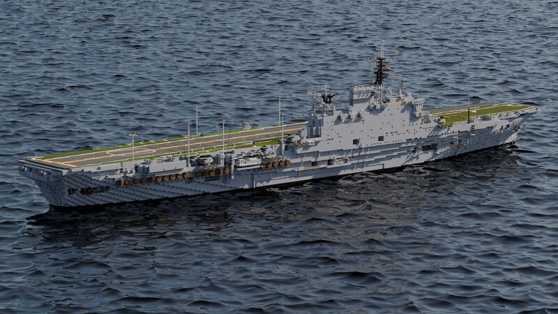 HMS Eagle R05 (1955, 1964) | 1:1 Scale preview