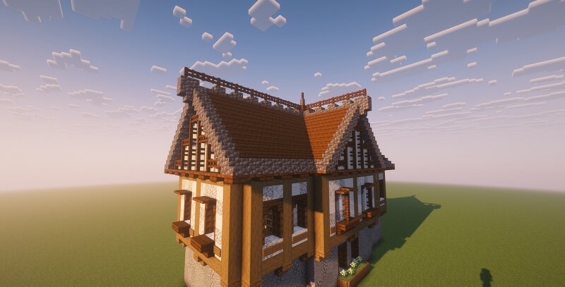 Basic Medieval House(With Interior) preview