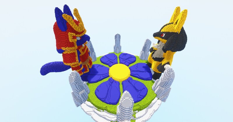 Minecraft Arena Lucario Statue! Download preview