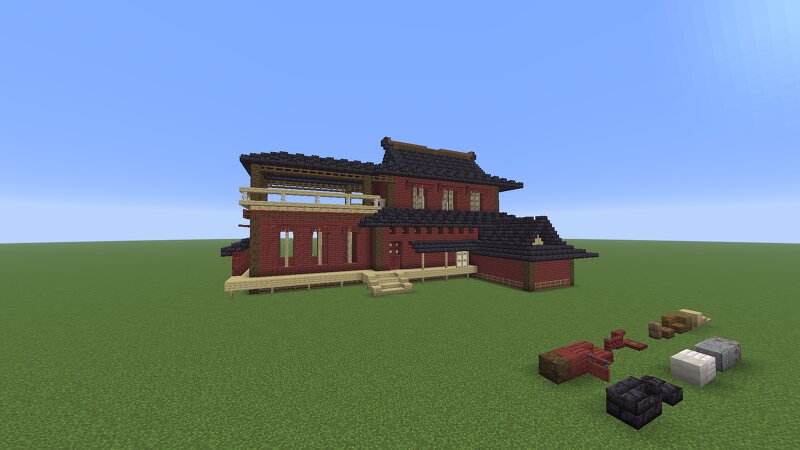 Mangrove Japanese House (schematic) (no interior) preview