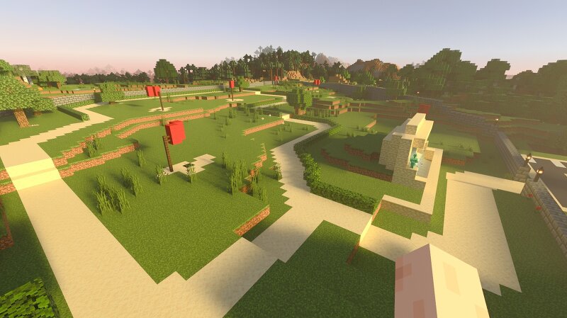 WillowSkyline: My First Minecraft Golf Course! preview