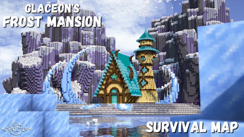Glaceon's Frost Mansion (Java Download + 2D Guides for Bedrock) preview
