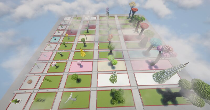 50 Free Custom Minecraft Tree Schematic preview