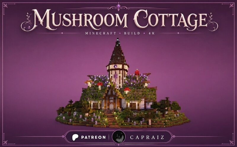 Mushroom house preview