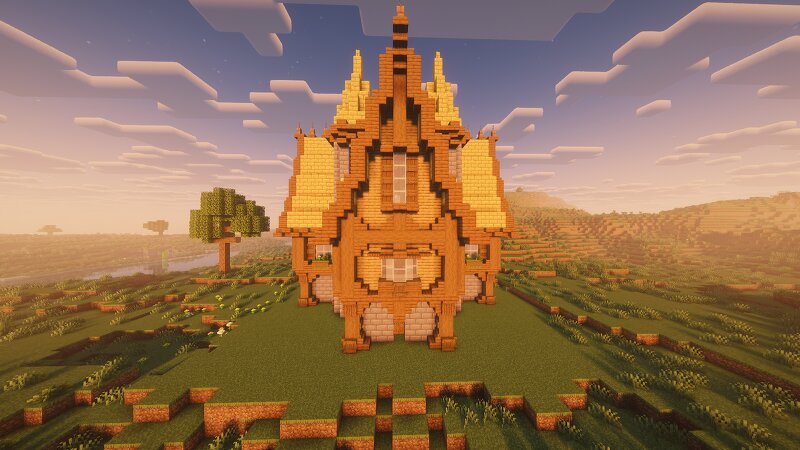 Large Medieval Sulfur House | DOWNLOAD preview