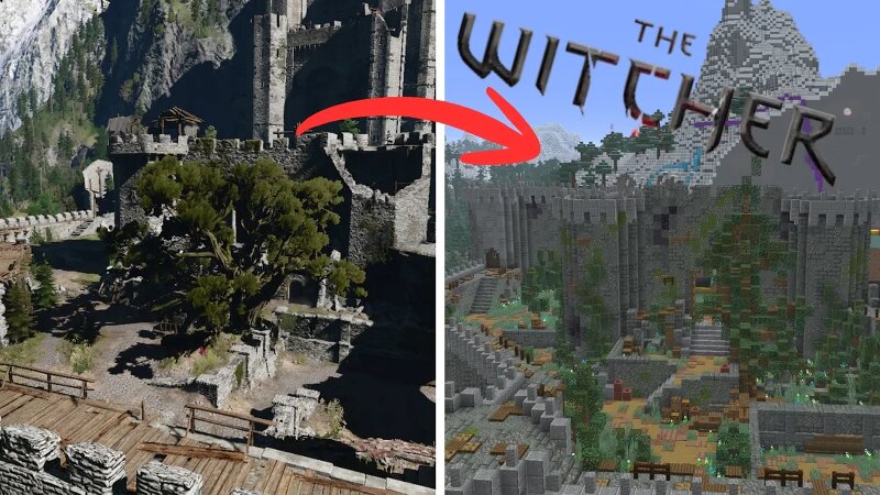 Kaer Morhen Reborn! Rebuilding the Second Courtyard preview