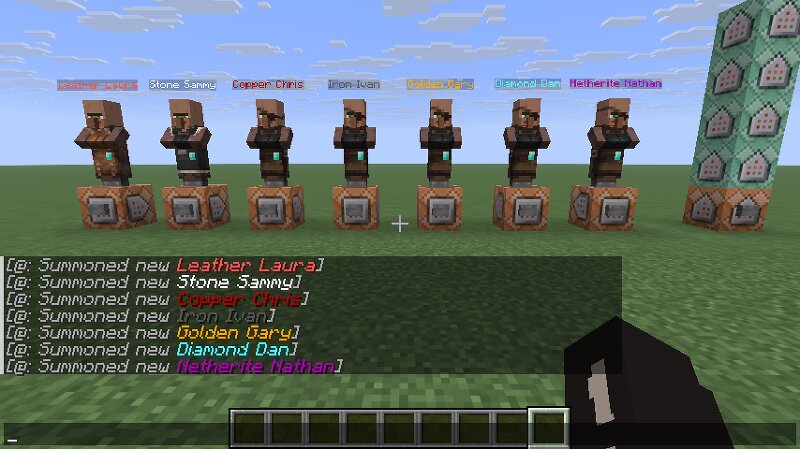 Villager Shops for 26.2 preview