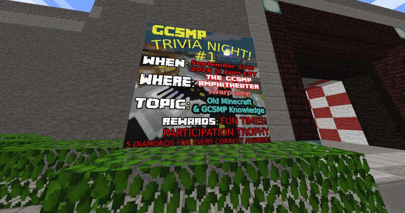 Hosting A Trivia Night! Topic: Old Minecraft Knowledge :D preview
