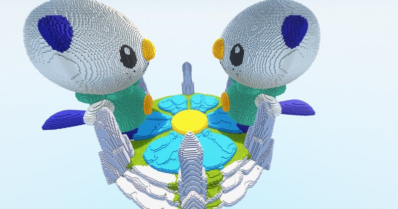 Minecraft Arena Oshawott Statue! Download preview