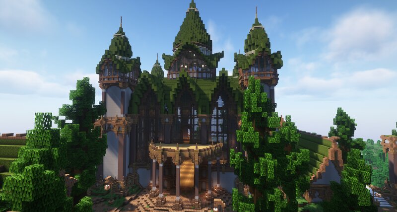 Aelthar - Elven city hall preview