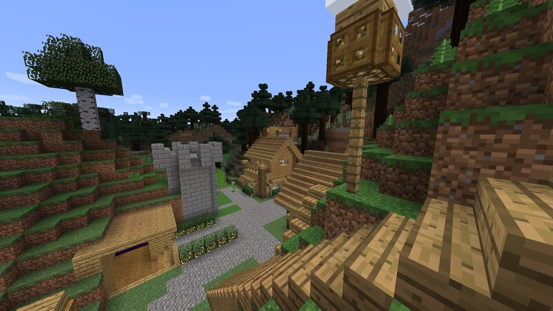 My old world Minecraft 1.7.10 preview
