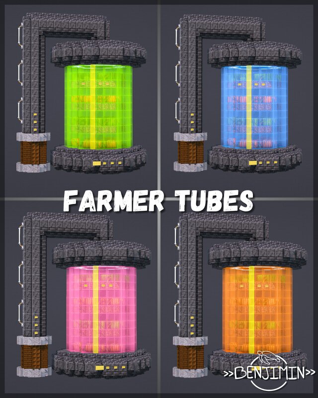 Farmer Tubes (Java Download + 2D Guides for Bedrock) preview