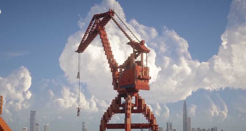 Port Crane (with download) preview