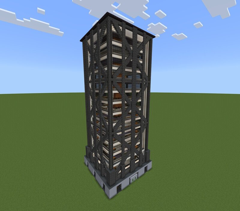 Modern High-Rise City Skyscraper preview