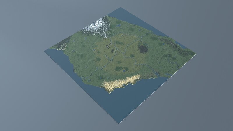 Attack On Titan 20.000 X 20.000 Map preview