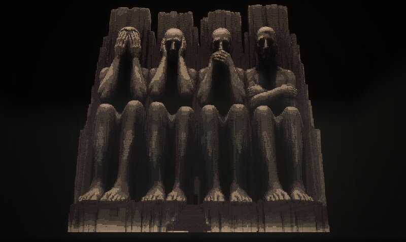 FOUR WISE SOULS | Dark Fantasy Horror Statue [FREE DOWNLOAD] preview