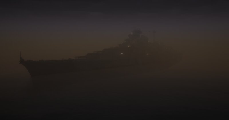 2:1 scale Bismarck with Atlantic camo preview